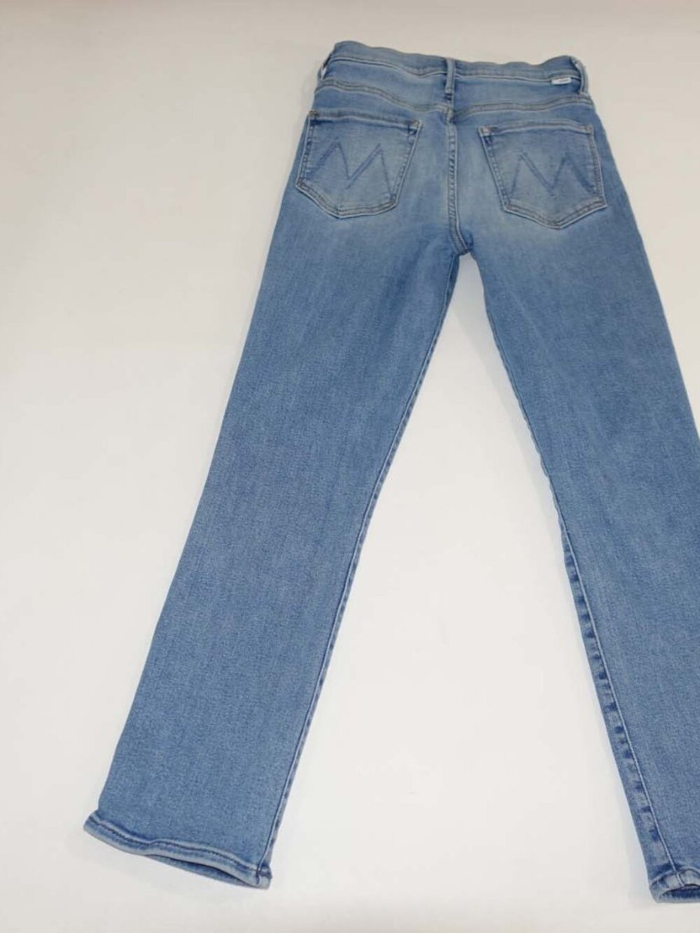 Mother Women's Swooner Rascal Ankle Jeans Size 28 High Rise Let's Trip Wash USA - Picture 7 of 8